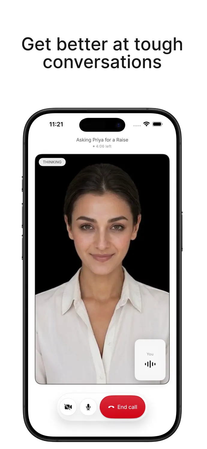A conversation, not a chat window